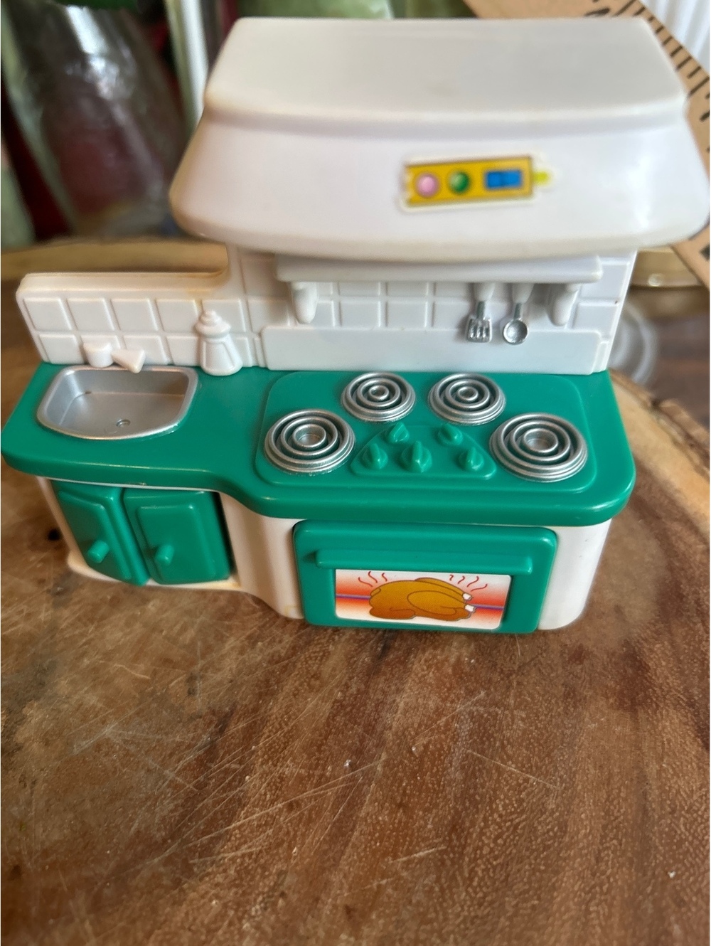 Vintage Keenway My Happy Family Dollhouse Kitchen